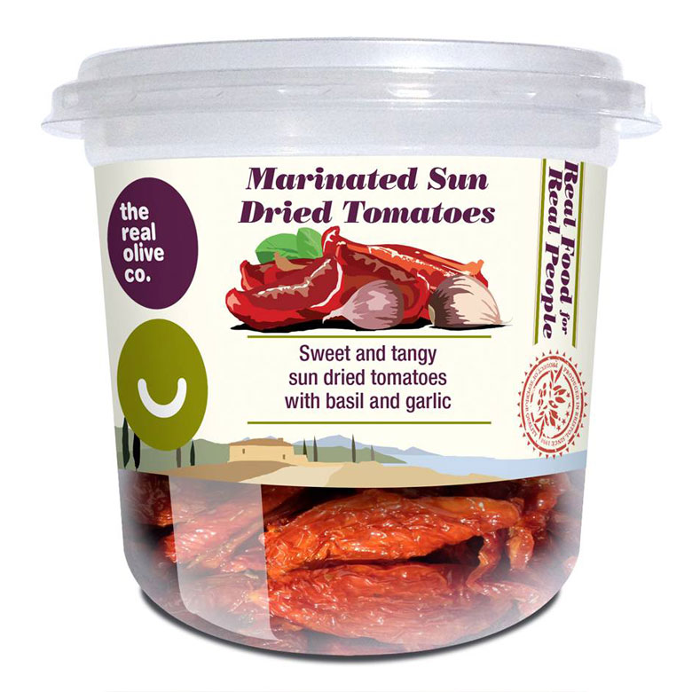 Fresh Marinated SunDried Tomatoes. Fresher food, sourced with care