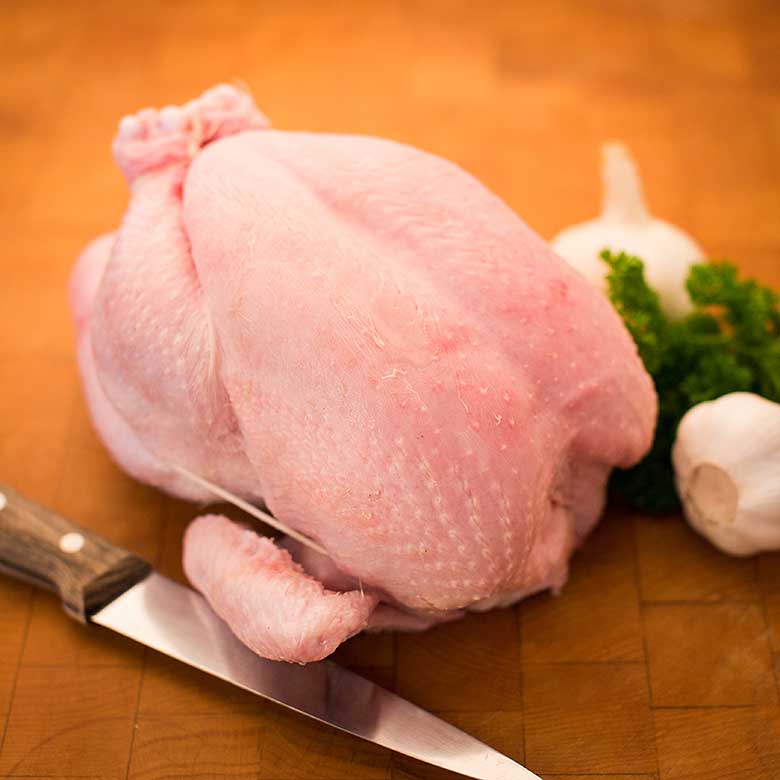 Fresh Free Range Whole Chicken with Giblets. Fresher food, sourced with