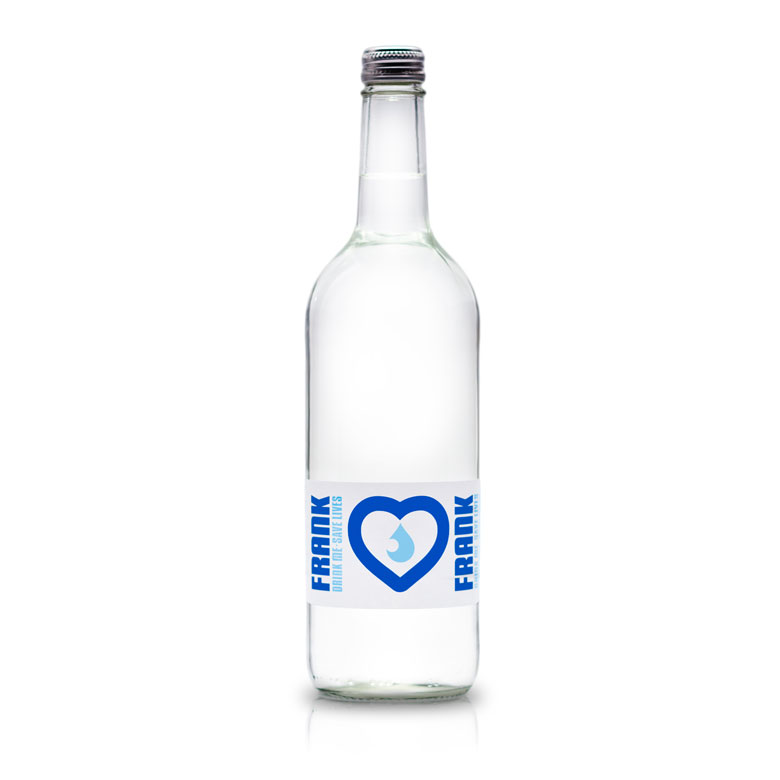 Fresh Sparkling Spring Water - in glass bottle. Fresher food, sourced ...