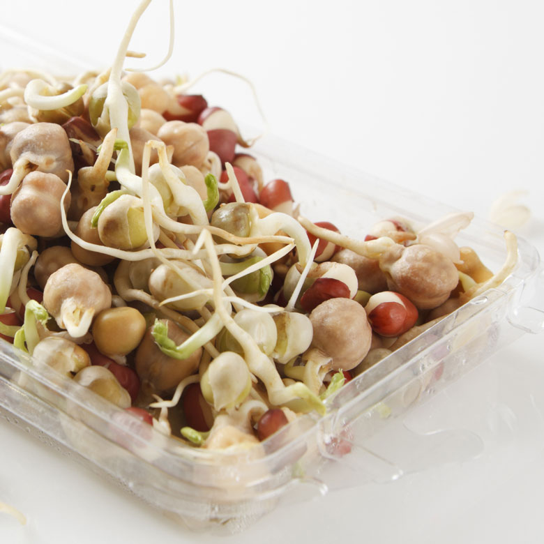Fresh Organic Mixed Bean Sprouts. Fresher food, sourced with care