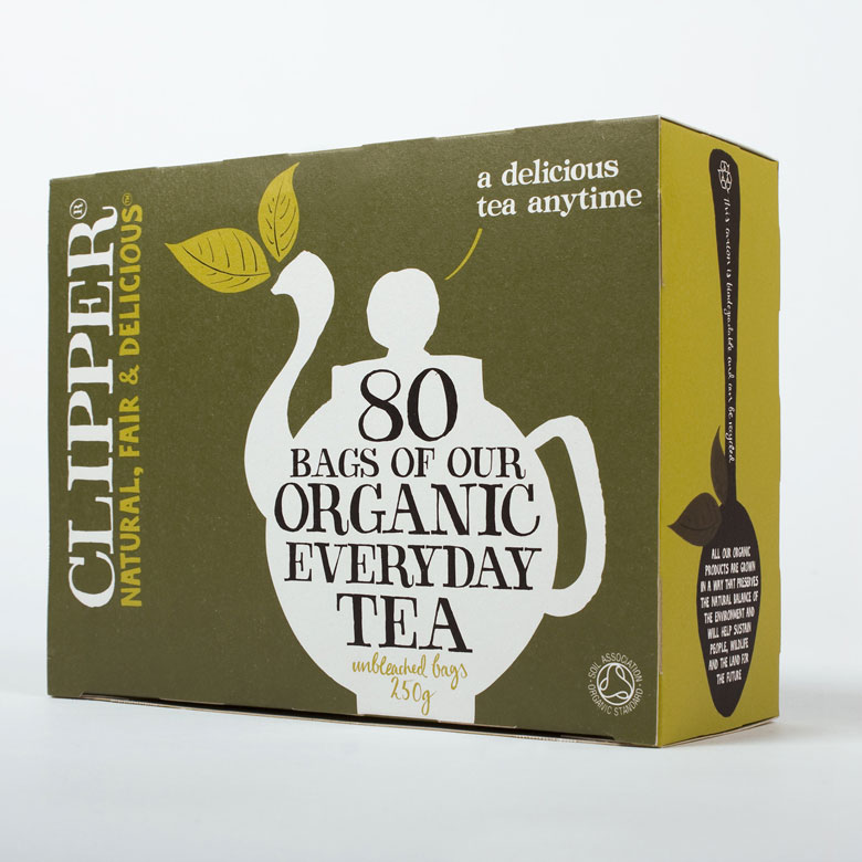 Fresh Organic Everyday Tea Bags. Fresher food, sourced with care