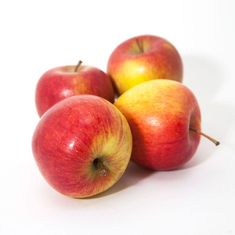 Fresh Organic Apples juicing. Fresher food, sourced with care